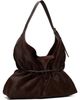 BALMAIN BALMAIN Brown Sphynx Medium Pony-Effect Leather Bag - 3
