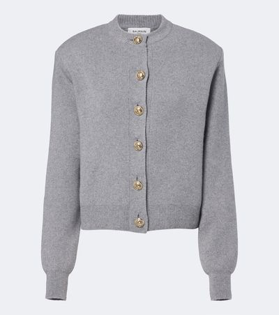 Balmain Balmain Cashmere and wool cardigan