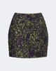 Balmain Balmain Cloqué jacquard miniskirt - 1