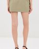 Balmain Balmain Cotton Balloon Short Skirt Vert Pale - 3