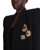 Balmain Balmain Cropped Embroidered Jacket - 5