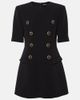 Balmain Balmain Crêpe minidress - 1