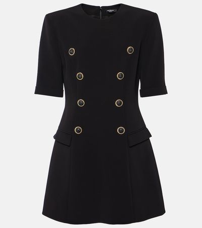 Balmain Balmain Crêpe minidress