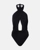 Balmain Balmain Cutout draped swimsuit - 1