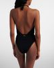 Balmain Balmain Cutout draped swimsuit - 6