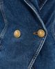 Balmain Balmain Dark Denim Jacket Bleu Jean Fonce - 6