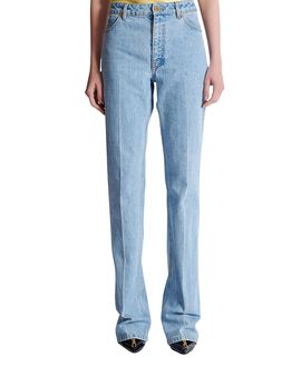 Balmain Balmain Denim High-Waisted Jeans in Blue