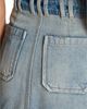 Balmain Balmain Denim Skirt with Pockets - 5