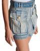 Balmain Balmain Denim Skirt with Pockets - 6