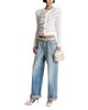Balmain Balmain Diamond Washed Denim Straight-Fit Jeans - 2