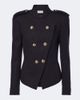 Balmain Balmain Double-breasted wool-blend tweed jacket - 1