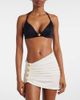 Balmain Balmain Draped asymmetric beach cover-up - 2