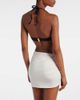 Balmain Balmain Draped asymmetric beach cover-up - 3