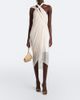Balmain Balmain Draped asymmetric midi dress - 2