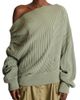Balmain Balmain Draped Asymmetrical Jumper in Ribbed Silk Knit - 1