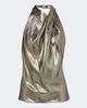 Balmain Balmain Draped halterneck silk-blend top - 1