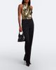 Balmain Balmain Draped halterneck silk-blend top - 5