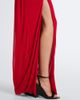 Balmain Balmain Draped jersey crêpe gown - 4