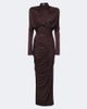 Balmain Balmain Draped jersey maxi dress - 1