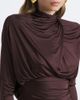 Balmain Balmain Draped jersey maxi dress - 3