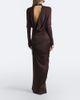 Balmain Balmain Draped jersey maxi dress - 6