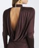 Balmain Balmain Draped jersey maxi dress - 7