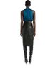 Balmain Balmain Draped Lambskin Midi Skirt - 2