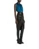 Balmain Balmain Draped Lambskin Midi Skirt - 3