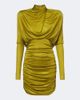 Balmain Balmain Draped open-back jersey minidress - 1