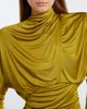 Balmain Balmain Draped open-back jersey minidress - 3