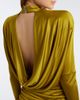 Balmain Balmain Draped open-back jersey minidress - 5