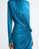 Balmain Balmain Draped Viscose Jersey Midi Dress - 4