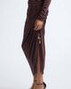 Balmain Balmain Draped Viscose Jersey Slit Midi Skirt - 4