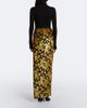 Balmain Balmain Embellished jacquard velvet maxi skirt - 6