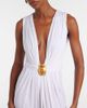 Balmain Balmain Embellished jersey maxi dress - 4