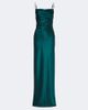 Balmain Balmain Embellished ruched silk satin gown - 1