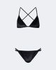 Balmain Balmain Embellished velvet bikini - 1