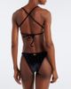 Balmain Balmain Embellished velvet bikini - 5
