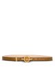 Balmain Balmain Embossed Calfskin T-Bar Belt - 1
