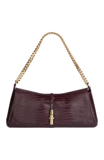 Balmain Balmain Embossed Leather Metropolis Bag