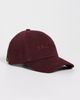 Balmain Balmain Embroidered Logo Cotton Cap Miz Lie De Vin One - 2