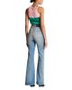 Balmain Balmain Flared-Fit Blue Washed Denim Jeans - 3