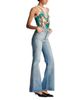 Balmain Balmain Flared-Fit Blue Washed Denim Jeans - 4