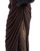 Balmain Balmain Flowing Jersey Midi Skirt with Slit - 4
