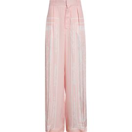 Balmain Balmain Foulard Print Twill Pants