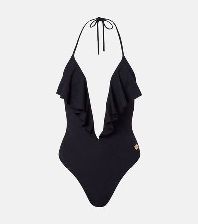 Balmain Balmain Frilled swimsuit