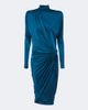 Balmain Balmain Gathered jersey midi dress - 1