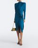 Balmain Balmain Gathered jersey midi dress - 2