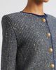 Balmain Balmain Glitter Fringe Tweed Cardigan - 5