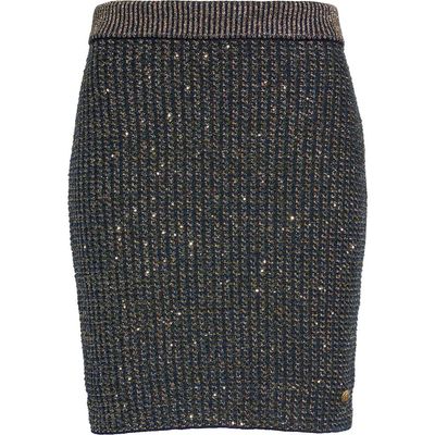 Balmain Balmain Glitter Tweed Skirt